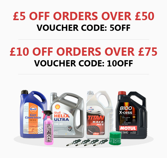 Huge discounts on orders over Â£50 and Â£75