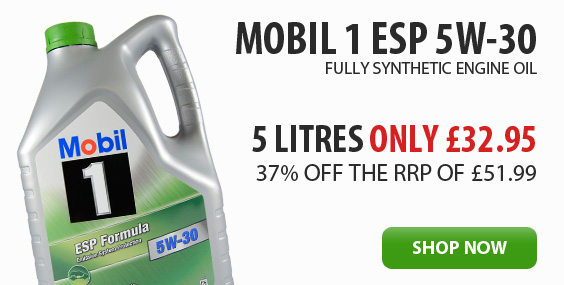 Mobil 1 ESP 5W-30 - 37% OFF RRP